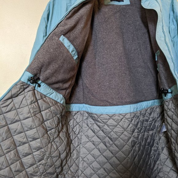 Blue Mid Length Parka - Lands End - Picture 6 of 9